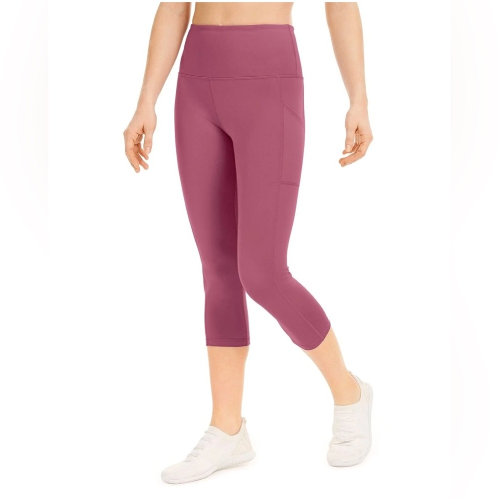 Ideology Purple High-Waisted Leggings